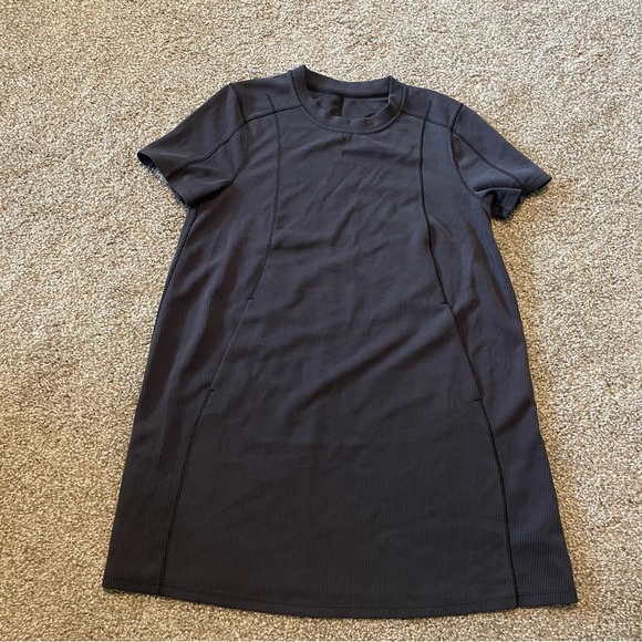 Lululemon Ribbed Softreme T Shirt dress - Picture 4 of 9